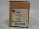 Allen Bradley via TCS 800HNP33 Ser. X NSFP (BR/WH) 800H NP33