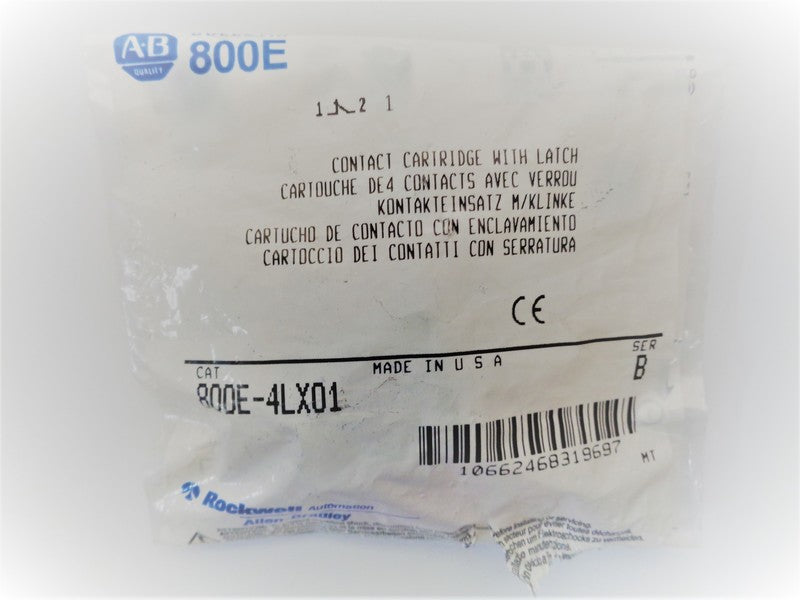 Allen Bradley via TCS 800E4LX01 Ser. B NSFP 800E 4LX01