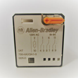 Allen Bradley via TCS 700HAX3A13 Ser. D NSFP (WH) 700 HAX3A1 3