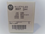 Allen Bradley via TCS 855TLL24A Ser. A NSFP (WH) 855T LL24A