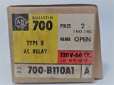 Allen Bradley via TCS 700B110A1 Ser. A NSFP (BR/YL) 700 B110A1