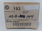 Allen Bradley via TCS 4079412501 NSFP (BR/WH) 40794 125 01
