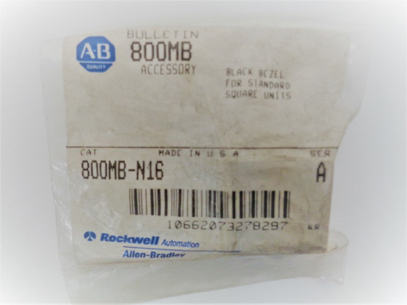 Allen Bradley via TCS 800MBN16 Ser. A NSFP 800MB N16