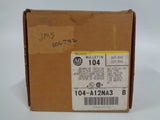 Allen Bradley via TCS 104A12NA3 Ser. B NSFP (BR/YL) 104 A12NA3