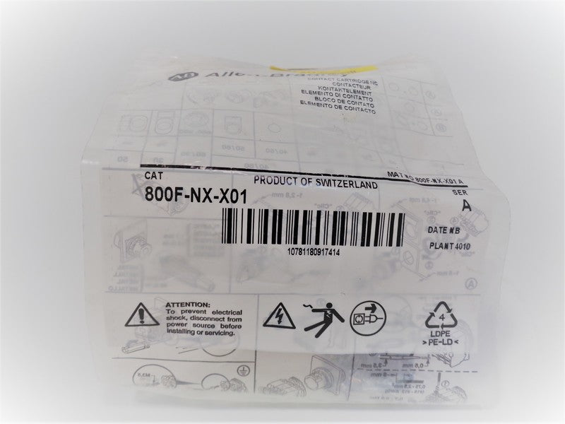 Allen Bradley via TCS 800FNXX01 Ser. A NSFP 800F NX X01