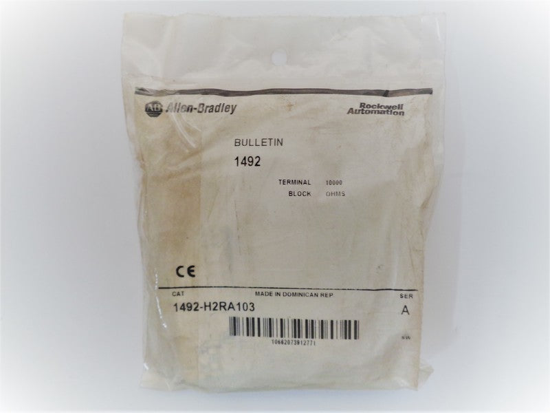 Allen Bradley via TCS 1492H2RA103 Ser. A NSFP 1492 H2RA103