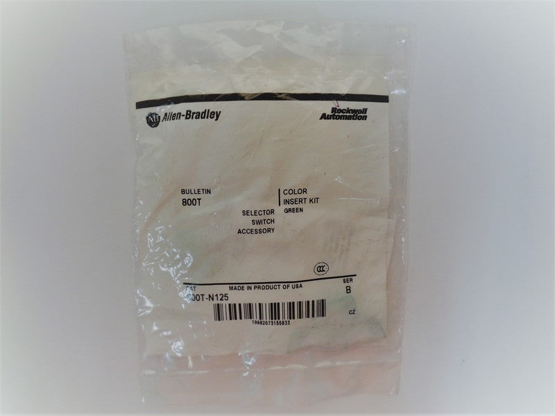 Allen Bradley via TCS 800TN125 Ser. B NSFP 800T N125