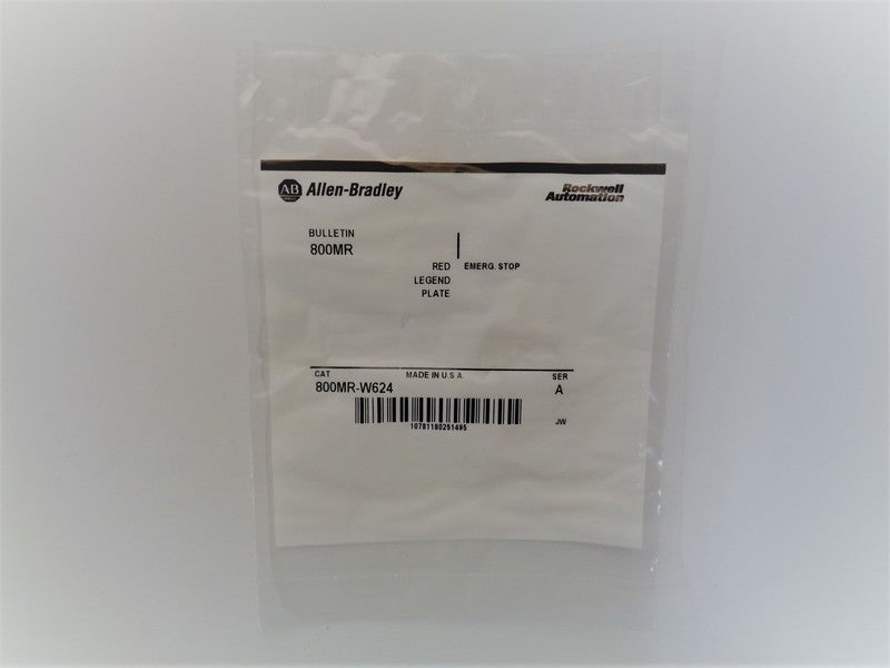 Allen Bradley via TCS 800MRW624 Ser. A NSFP 800MR W624