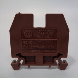 Allen Bradley via TCS 1492W6BR Ser. C NSFP (WH) 1492 W6 BR