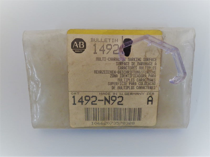 Allen Bradley via TCS 1492N92 Ser. A NSFP 1492 N92