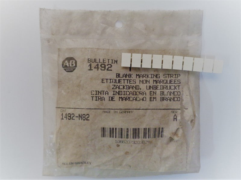 Allen Bradley via TCS 1492N82 Ser. A NSFP 1492 N82