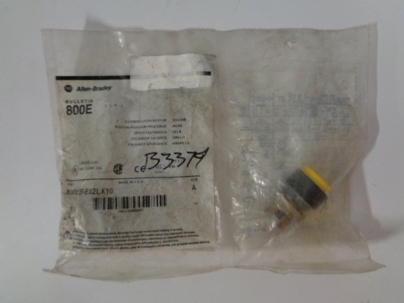 Allen Bradley via TCS 800EBE52LX10 Ser. A NSFP 800E BE52LX10
