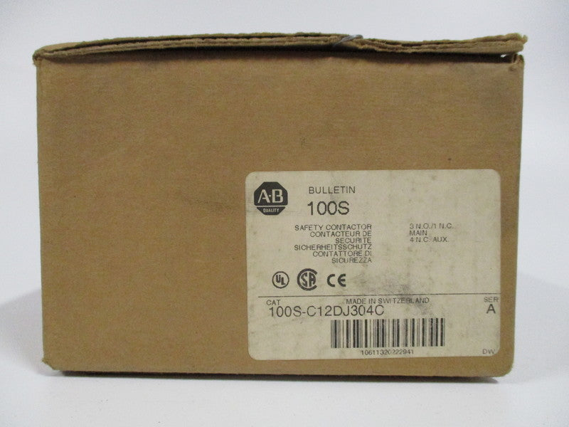 Allen Bradley via TCS 100SC12DJ304C Ser. A NSFP (BR/WH) 100 SC12DJ304C