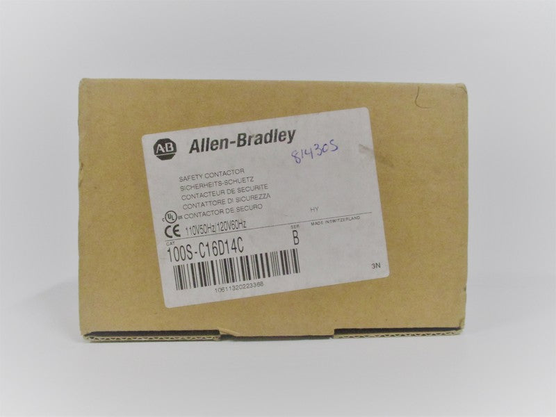Allen Bradley via TCS 100SC16D14C Ser. B NSFP (BR/WH) 100S C16D14C