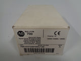 Allen Bradley via TCS 700HTF22010SU120 Ser. A NSFP (WH) 700 HTF22010SU120