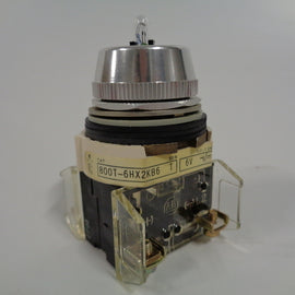 Allen Bradley via TCS 800T6HX2KB6AX Ser. T NSFP (BK/YL) 800T 6HX2KB6AX