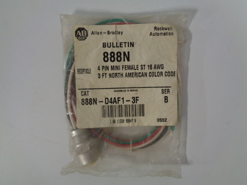Allen Bradley via TCS 888ND4AF13F Ser. B NSFP 888N D4AF13F