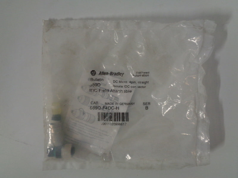Allen Bradley via TCS 889DF4DCH Ser. B NSFP 889D F4DC H