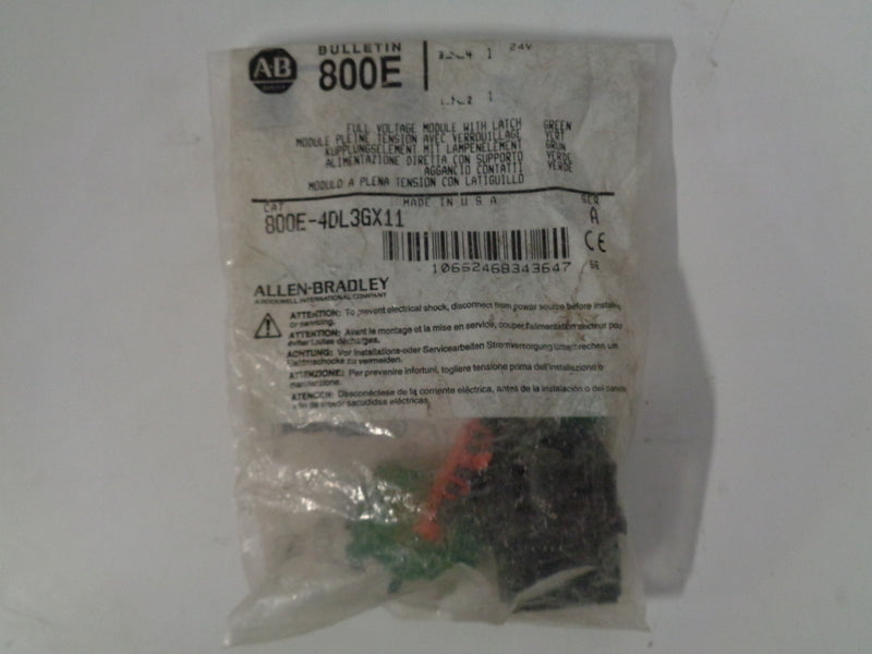 Allen Bradley via TCS 800AL2AC24 Ser. B NSFP 800A L2AC24