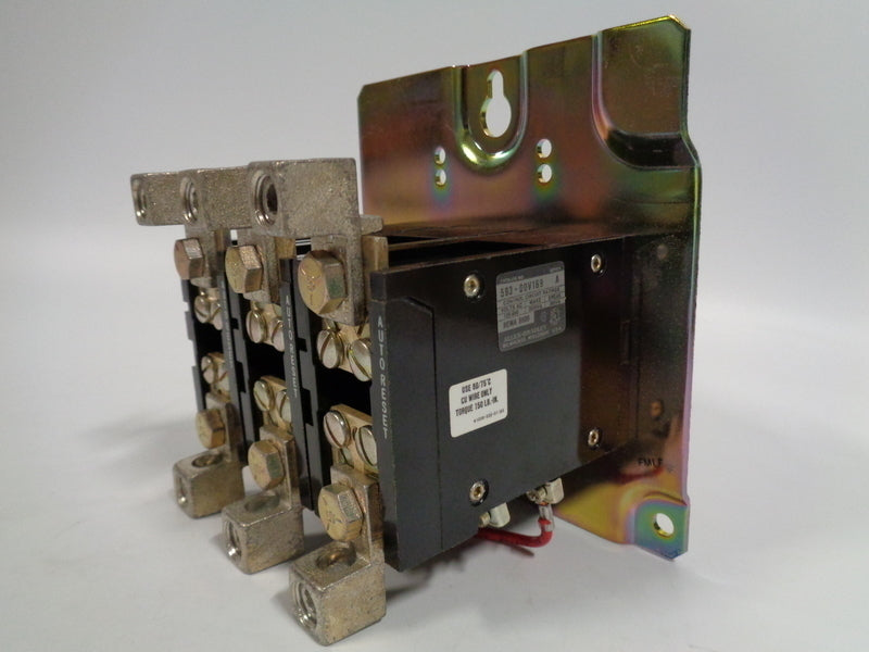 Allen Bradley via TCS 593DOV169 Ser. A NSFP (BR/YL) 593 DOV 169