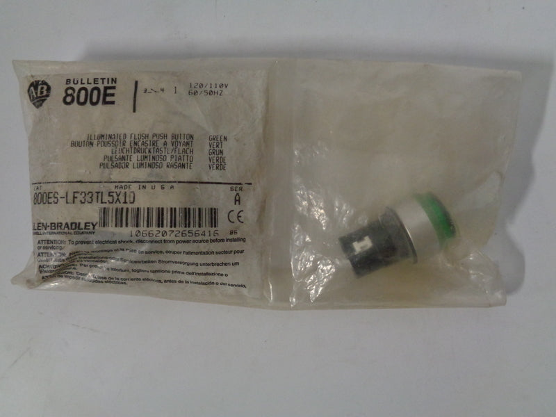 Allen Bradley via TCS 800ESLF33TL5X10 Ser. A NSFP 800ES LF33TL5X10