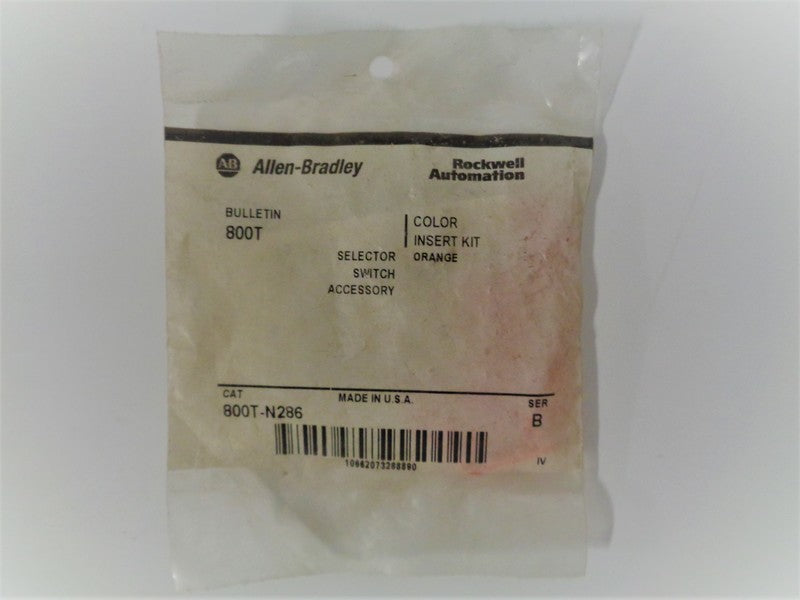 Allen Bradley via TCS 800TN286 Ser. B NSFP 800T N286