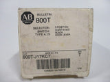 Allen Bradley via TCS 800TJ17KC7 Ser. T NSFP (WH) 800T J17KC7