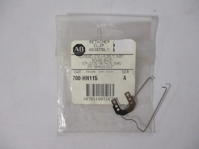 Allen Bradley via TCS 700HN115 Ser. A NSFP 700 HN115