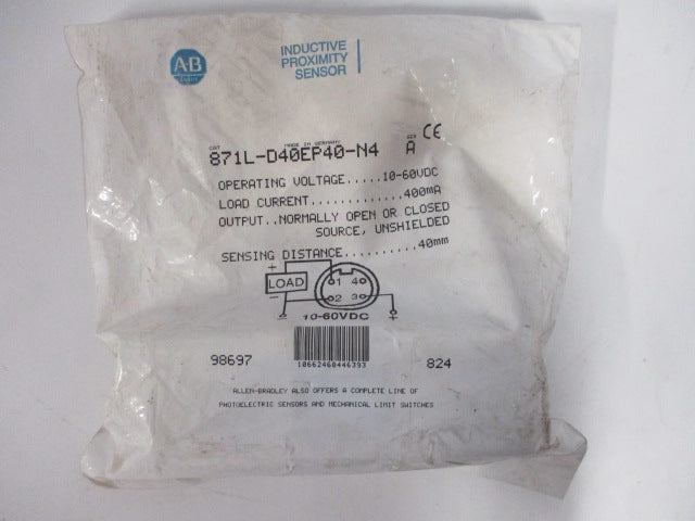 Allen Bradley via TCS 871LD40EP40N4 Ser. A NSFP