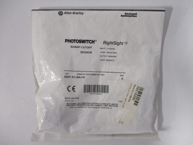 Allen Bradley via TCS 42EFS1JBAF4 Ser. A NSFP