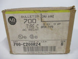 Allen Bradley via TCS 700C200A24 Ser. B NSFP (BR/YL) 700 C200A24