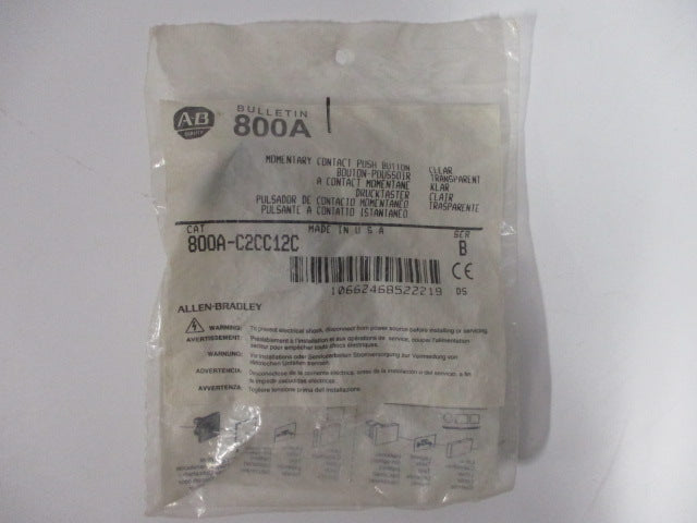 Allen Bradley via TCS 800AC2CC12C Ser. B NSFP 800A C2CC12C