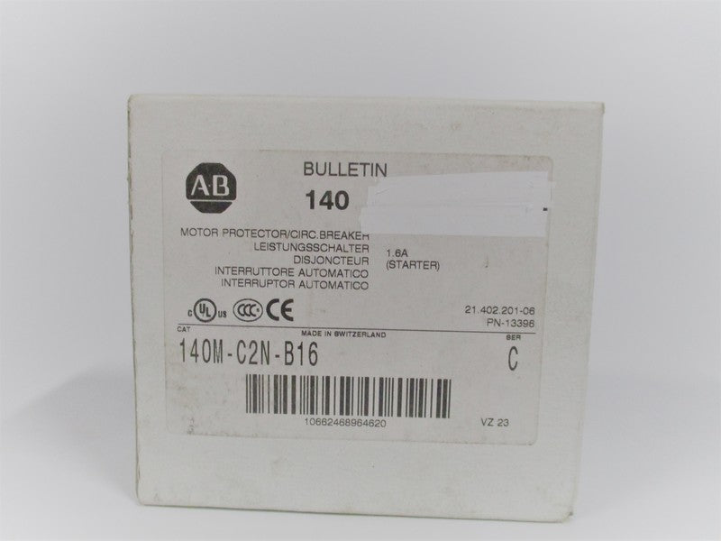Allen Bradley via TCS 140MC2NB16 Ser. C NSFP (WH) 140M C2N B16