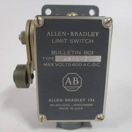 Allen Bradley via TCS 801ASA12 Ser. A NSFP (BR/YL) 801 ASA12