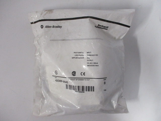Allen Bradley via TCS 42GRP9043 Ser. B NSFP 42GRP 9043