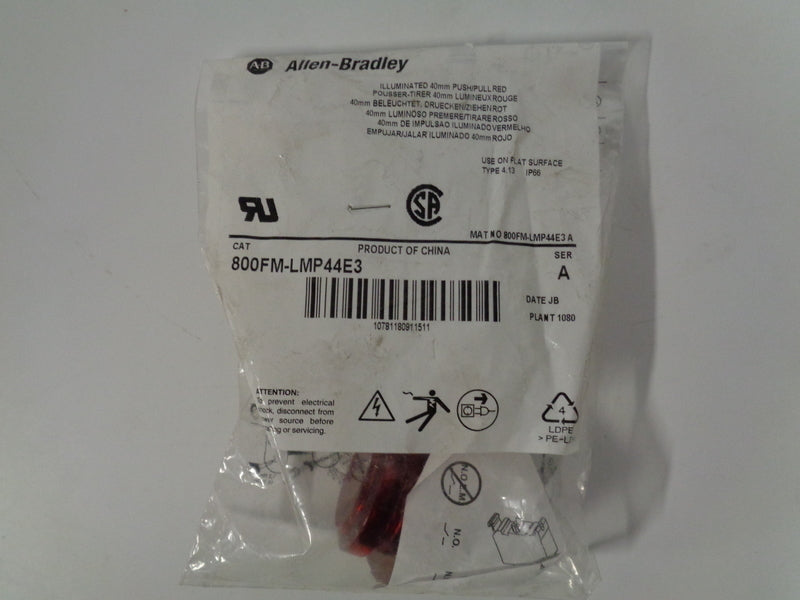 Allen Bradley via TCS 800FMLMP44E3 Ser. A NSFP 800FM LMP44E3