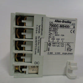 Allen Bradley via TCS 700DCMB400Z3S Ser. A NSFP (BR/WH)