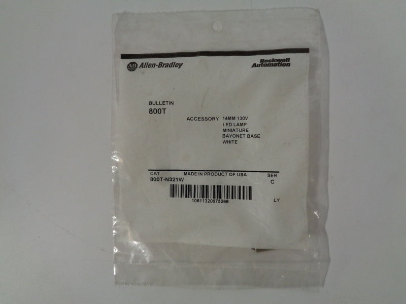 Allen Bradley via TCS 800TN321W Ser. C NSFP 800T N321W