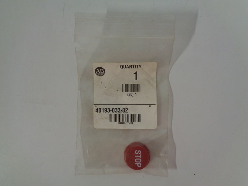 Allen Bradley via TCS 4019303302 NSFP 40193 033 02