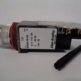Allen Bradley via TCS 800MRPB16GAK Ser. D NSFP (GY/BL) 800MR PB16GAK