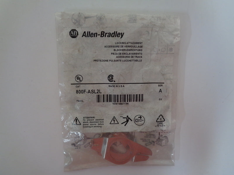 Allen Bradley via TCS 800FASL2L Ser. A NSFP 800F ASL2L