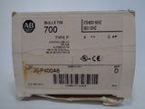 Allen Bradley via TCS 700P400A6 Ser. D NSFP (WH) 700 P400A6