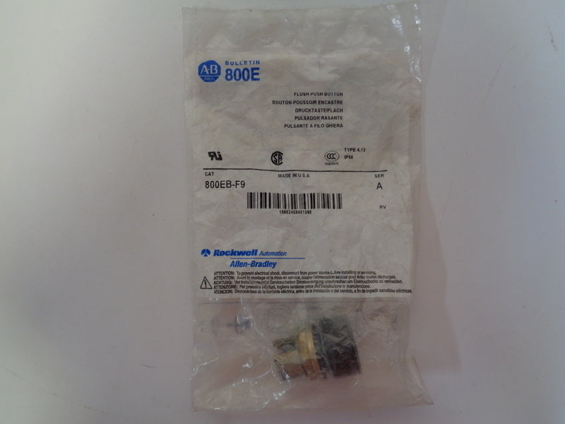 Allen Bradley via TCS 800EBF9 Ser. A NSFP 800E BF9