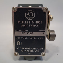 Allen Bradley via TCS 801ASB11 Ser. A NSFP (BR/YL) 801 ASB11