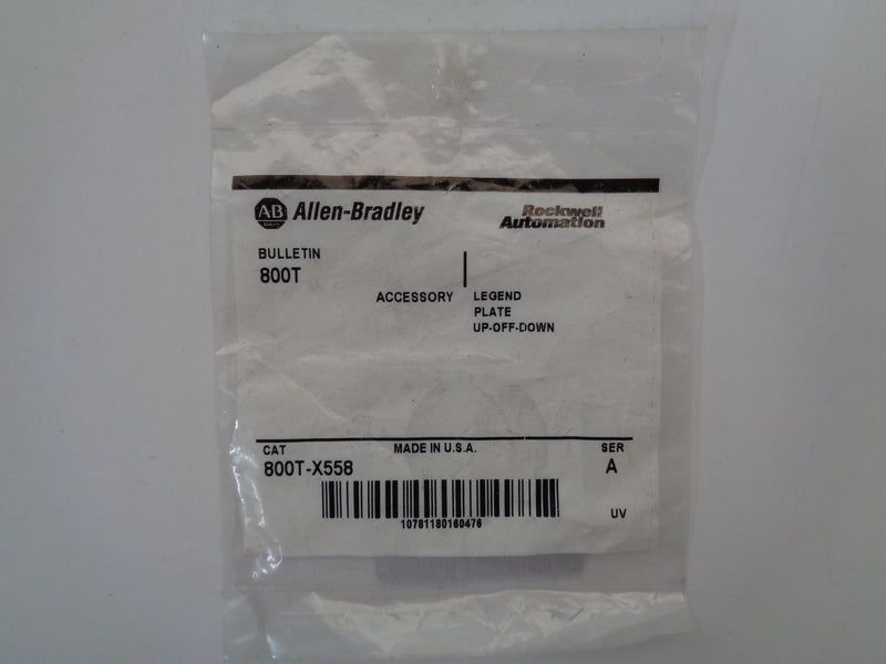 MRO via TCS 800TX558 Ser. A NSFP 800T X558