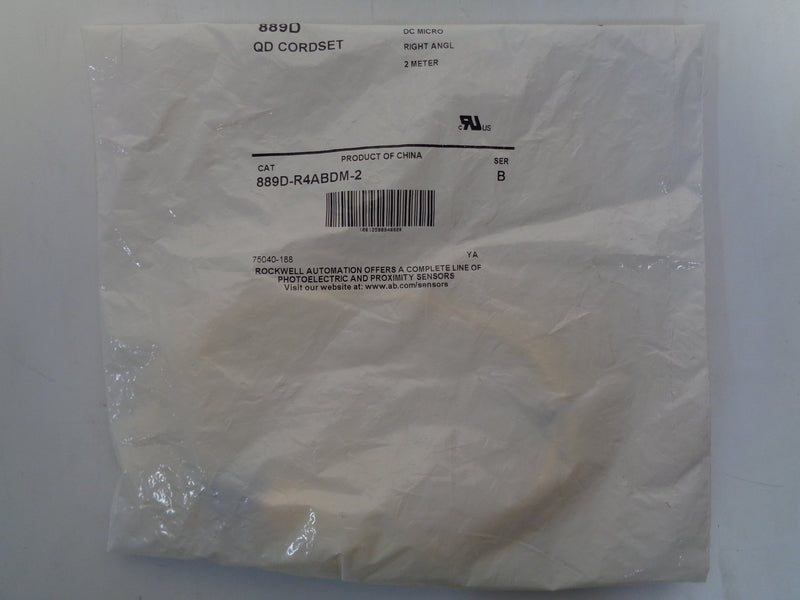 Allen Bradley via TCS 889DR4ABDM2 Ser. B NSFP 889D R4ABDM 2