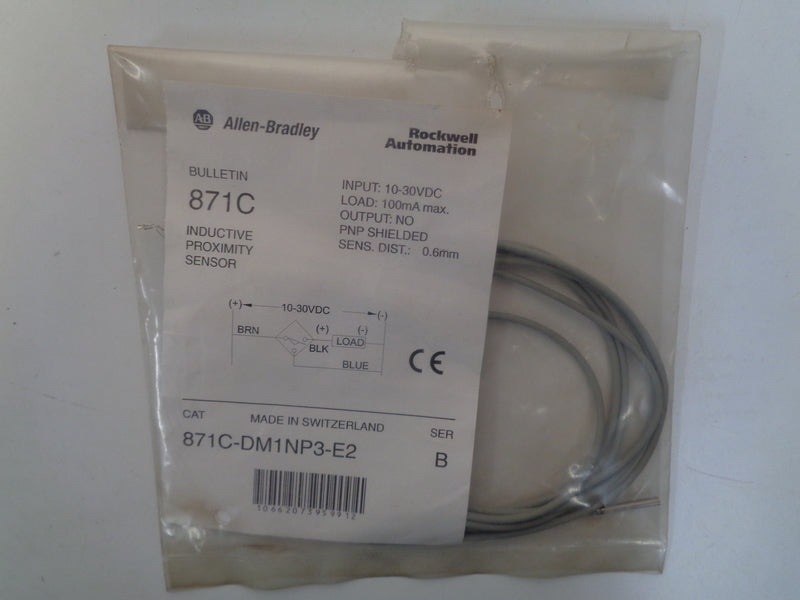 Allen Bradley via TCS 871CDM1NP3E2 Ser. B NSFP 871C DM1NP3 E2