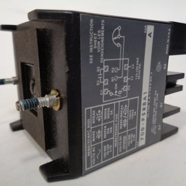 Allen Bradley via TCS 700PSRBA1 Ser. A NSFP (BK/YL) 700 PSRBA1