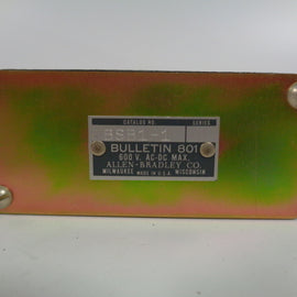 Allen Bradley via TCS 801BSB11 NSFP (BK/YL) 801 BSB11