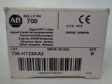 Allen Bradley via TCS 700HT22AA2 Ser. B NSFP (WH) 700 HT22AA2